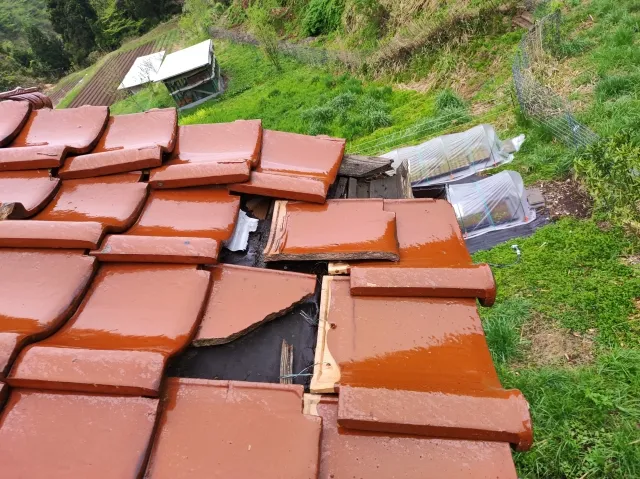 常陸大宮市での雨漏りの原因