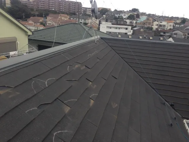 屋根周りが原因の雨漏り
